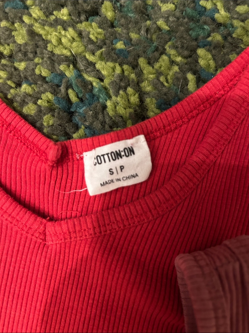 Two Cotton On Ribbed Cropped Tank Tops - Picture 2 of 4